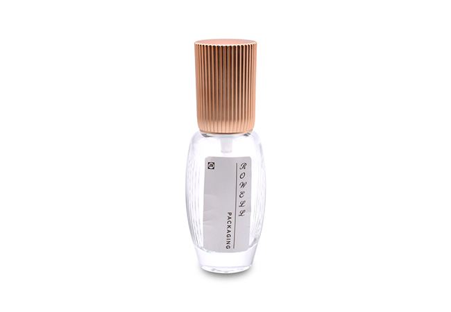 Flint Glass Body Lotion Bottle